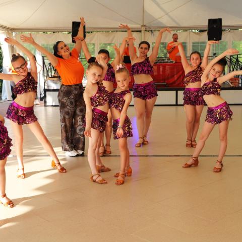 synchro dance - synchro latin